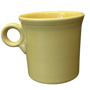 Homer Laughlin Fiesta Coffee Mug  Sunflower Yellow Tom & Jerry O Ring